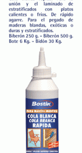BOSTIK MADERA RÁPIDA