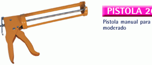 PISTOLA BOSTIK 20 SILICONA
