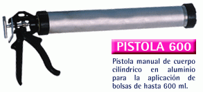 PISTOLA BOSTIK BOLSA 600 ML.