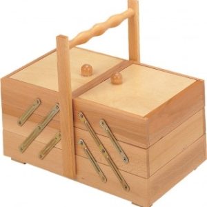 CAJA DE TRABAJO HAYA BARNIZADA