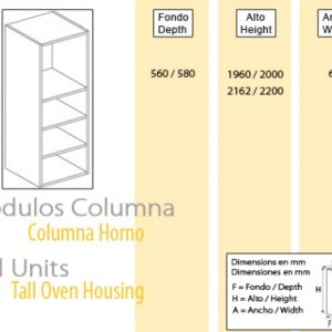 MÓDULO COLUMNA HORNO