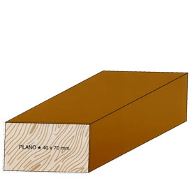 RECTANGULAR PINO FLANDES